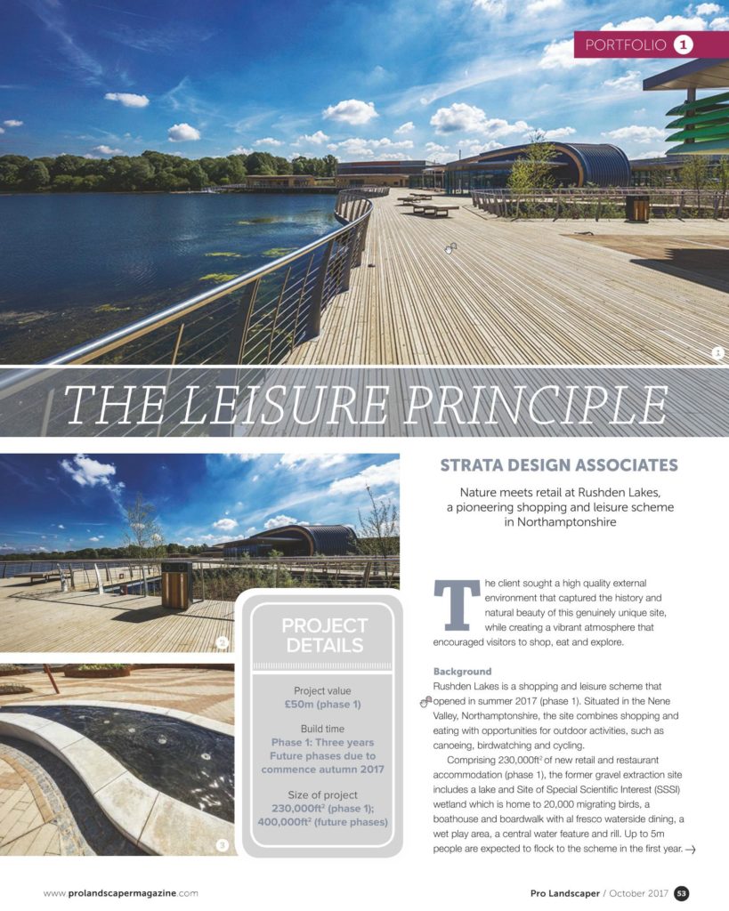 Image of Strata Design feature in Pro Landscaper journal