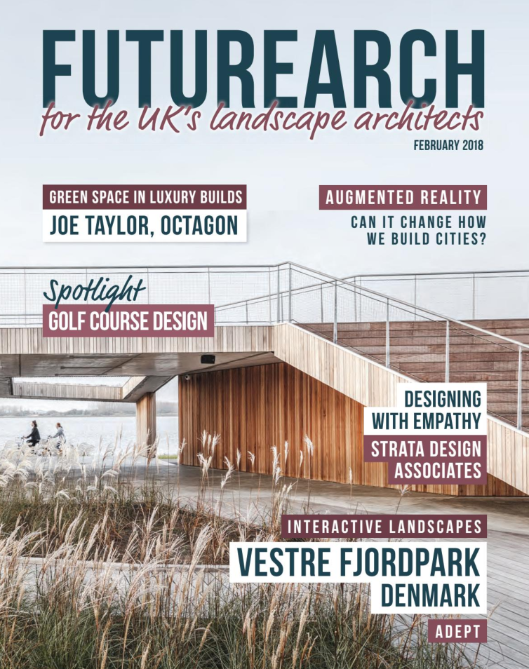 Picture of front cover of Future Arch magazine