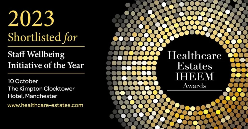 IHEEM Awards image - staff wellbeing initiative
